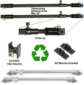 Premium Telescoping Bahama Arms