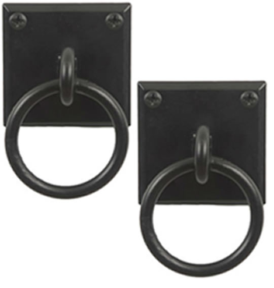 Round Pull Ring with Square Plate